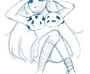 YouTubeやSNS等に使うアイコン描きます 女の子キャラクターの要望大歓迎！！！ イメージ4