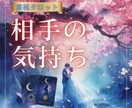 霊視タロット♡相手の今の気持ちを正直にお届けします 行動アドバイス付き占い鑑定♡片思い/復縁/不倫/相手の気持ち イメージ1