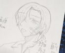 漫画のキャラ向けでございます イケメン高校生二人を書きました。 イメージ2