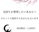 別次元のお相手様の本音占います お相手様の本音を聞き出す、タロットお試しプラン イメージ1