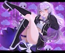 商用OK！動画用/立ち絵/グッズなどを承ります 厚塗りで、あなたの大切なキャラを丁寧に1枚絵に仕上げます！ イメージ6