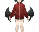 1点もの！完成済みのモデル販売します 女性Vtuberの姿でスグに活動したい方にオススメ！ イメージ4