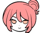人物　ゆるかわ可愛いアイコン描きます 小さくてもビビッドなカラーとシンプル線画で印象的！ イメージ4