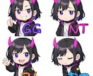 スタンプ制作4個セット／最短3日納品できます 配信活動をもっと可愛く・印象的に イメージ2