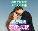 特典付き★最強の細密鑑定で恋愛成就のサポートします 複雑恋愛・復縁・片想い…運命の人と結ばれたい方へ★ イメージ1