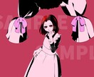 歌ってみた等サムネイル,MVイラスト描きます 本家様の構図に寄せた貴方のためのイラストを イメージ2