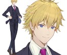 プロ品質な作画のVtuberモデル制作承ります 表情差分6種まで無償、トラッキングアプリ設定マニュアル付き イメージ9
