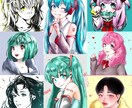 修正無制限！イラスト・似顔絵・アイコン描きます あなたの納得いくイラストをお届け♪ イメージ2