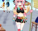 可愛い女の子描きます 全身イラストもバストアップ構図も背景ありも描き上げます！ イメージ1