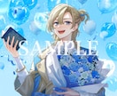 アイコン、サムネイルなど人物イラスト制作します アイコン、サムネイル、MVイラスト、立ち絵等 イメージ6