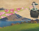 ご希望のコラージュ作品を制作します ／頂いたお写真、素材をもとに制作することも可能です イメージ6