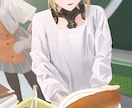 透明感のある一枚絵を製作します ブラシ塗りによる繊細な質感描写に自信があります イメージ2