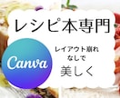 レシピ本のKindle出版データ制作代行ます Canvaリンクを送るだけ！最高画質でKindle出版代行 イメージ1