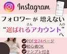 集客できるInstagramプロフPDF渡します フォロワーが増えない理由、プロフィールで解決しましょう！ イメージ1