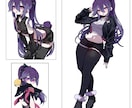あなたご希望のイラストを描かせていただきます 二次創作○創作〇アニメ塗り厚塗り対応可 イメージ2