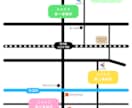 名刺、チラシ、HP用などの地図を作成します Instagram、チラシ等で使える地図データを作成します！ イメージ2