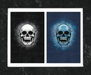 メタル/ダークアートのTシャツデザインします バンドTシャツは勿論、他の用途でもご使用いただけます イメージ6
