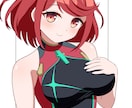 二次元好きさん必見！アニメ塗りの女キャラを描きます SNSのアイコンに使えるようなイラストを描きます！ イメージ2
