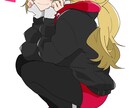 ポップで明るい目を引く全身絵お描きします キャラデザも可能！曖昧なイメージでも形に致します！ イメージ6