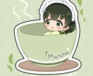 擬人化 推しドリンクをメイドさんアイコンにします 【飲み物の擬人化】あなたの推しドリンクをメイドさんアイコンに イメージ3