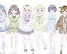 IRIAM対応◎かわいいVTuber立ち絵描きます 企業と取引実績有。IRIAM動作確認までこちらで行います イメージ3