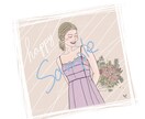 おしゃれな似顔絵、SNSアイコン描きます 似顔絵イラストで個性的なアイコンにしたい方へ イメージ5