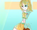 商用利用OK】女性キャラクターのイラスト描きます キャラクターデザインもおまかせ！！背景もつけれます！！ イメージ5