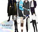 TRPGで使用できる立ち絵を制作します 10代～30代男性のスマートなイラスト イメージ4