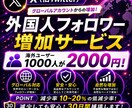 Xのフォロワーを1000人増やします 品質改善|人数増加|SEO改善l短時間納品|外国人アカウント イメージ10