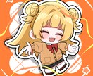 商用利用無料！ミニキャラ作成いたします 【VTuber様、アイコン、OCなど】 イメージ2