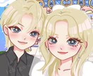 SNSアイコン 名刺 商用可イラスト似顔絵描きます あなたと大切な人の笑顔を、絵で残しませんか？ イメージ8