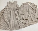 七五三3歳着物、兄妹お揃い服製作します 【持ち込み生地】セパレート着物3歳七五三／完全オーダーメイド イメージ8
