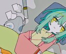 数量限定セール！動画用に！16:9の一枚絵描きます 歌ってみたや配信サムネイル等に！ イメージ1