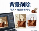 写真の白抜き・切り抜き承ります 個人利用も歓迎｜5枚から対応・丁寧に仕上げます イメージ1