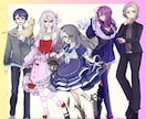 6名様限定★商用込★表情豊かで元気な立ち絵描きます ★お得なセット有  ★明るく可愛いイラストが得意です。 イメージ7