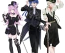 立ち絵・キャラクターデザインをします あなた好みの等身・SDのキャラクターをデザイン料無料で作成！ イメージ7