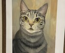 ペットの油絵をキャンバスに描きます 大切なご家族の一瞬を、油絵で残しませんか？F3/F4 イメージ2