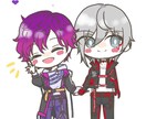 商用利用OK！ミニキャラアイコン書きます かわいいオリジナルアイコンが欲しい方に♡ イメージ2