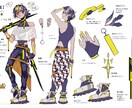 アイコン・1枚絵・キャラデザ等イラスト制作行います 期待しない程度に背景込でのお値段です！！ イメージ4