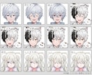 高品質な立ち絵/Live2D用パーツ分け制作します これからVtuberデビューされる方や新衣装などに イメージ10