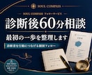 診断後60分で最初の一歩を整理します 診断書をもとに、迷いを減らし7日間の行動へ イメージ1