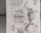 色紙イラスト（飾り用）を送付いたします 依頼者さんのお話をペンアートにします！ イメージ5