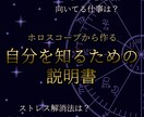 あなたの『説明書』作ります 仕事・恋愛…ホロスコープから作る自分の説明書＜AI不使用＞ イメージ2