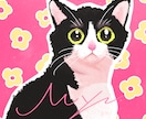写真から大切なペットをPOP似顔絵アイコンにします ペットをPOPに！SNSアイコン・個人グッズ用対応！ イメージ7