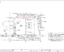 CAD＋イラレで不動産物件のチラシ作成します 具体的な指示を頂くか画像からCAD化してお渡しをします。 イメージ1