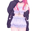 深みのある色使いで目を引く立ち絵を制作いたします キャラクターの雰囲気に合わせ描き方を変え、あなただけの1枚に イメージ9