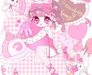可愛い1枚絵を描きます バストアップから細かいイラストまで、幅広く対応可能です！ イメージ4