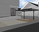 効果抜群！戸建や店舗の外構３Dパースを作成します スマホで自由自在に見られる３D！修正無制限で納得いくまで！ イメージ7