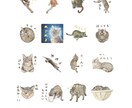 動物のイラストお描きします もふもふなご家族をお家に飾りませんか イメージ7