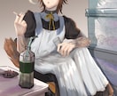 TRPGなどで使える、キャラクター立ち絵を描きます オンラインセッションで自キャラを画面に表示できます。 イメージ7